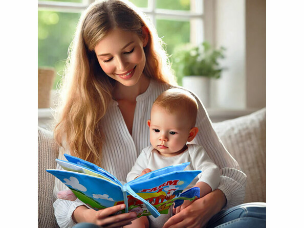 Livre en tissu bébé "La ferme"