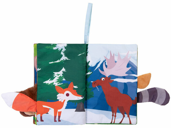 Livre en tissu bébé "La forêt"