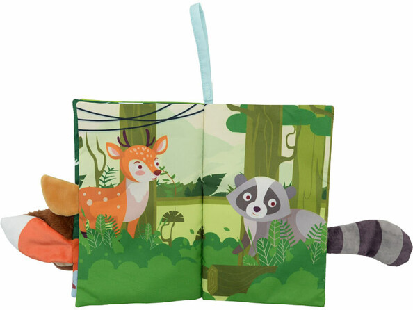 Livre en tissu bébé "La forêt"