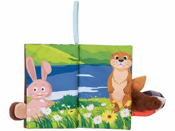 Livre en tissu bébé "La forêt"