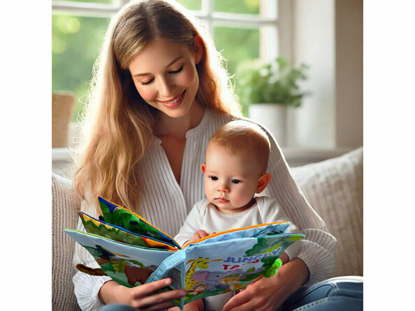 Livre premier âge en tissu bébé "La forêt"
