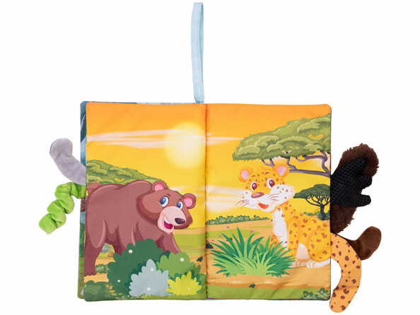 Livre en tissu bébé "La forêt"