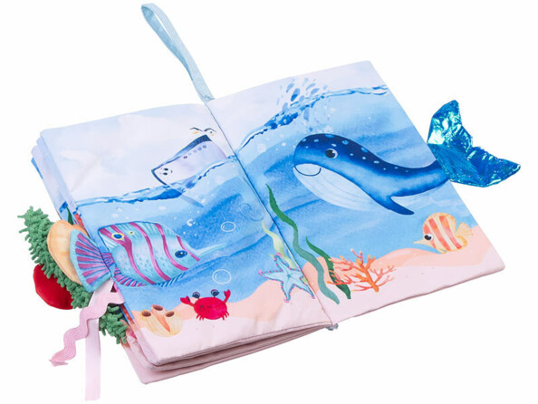 Livre en tissu bébé "La mer"