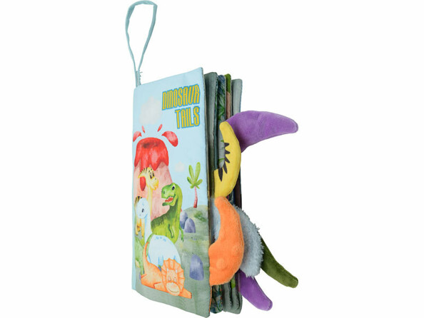 Livre en tissu bébé "Les dinosaures"