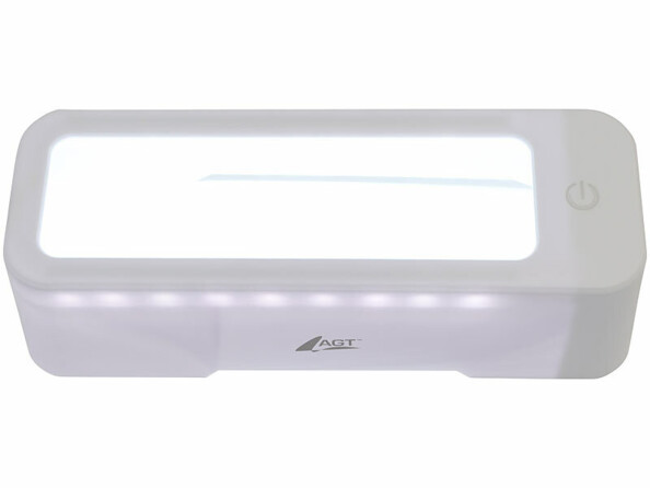 Loupe de lecture rechargeable LED CCT variable avec grossissement 3x 