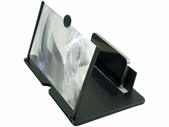 Loupe écran agrandissant pour smartphone 12" - coloris noir