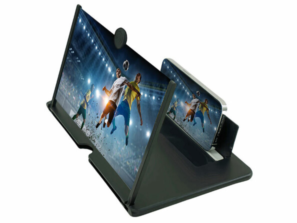 Loupe écran agrandissant pour smartphone 12" - coloris noir