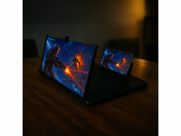 Loupe écran agrandisant pour smartphone 16" coloris noir