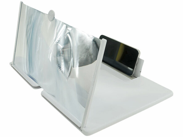 Loupe écran agrandissant pour smartphone 16" coloris blanc