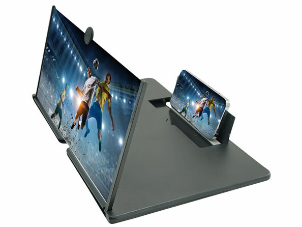 Loupe écran grossissant pour smartphone 18" coloris noir