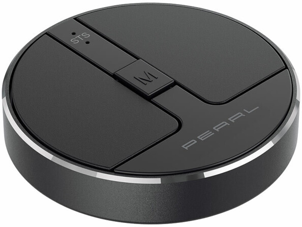 Mini souris sans fil rechargeable RF et bluetooth 5.2 avec molette virtuelle 