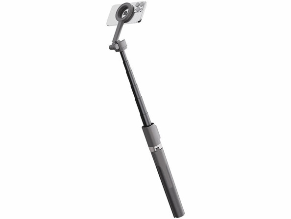 Perche à selfie magsafe pour smartphone avec téléphone