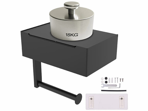 dérouleur rouleau papier toilettes mural boîte lingette