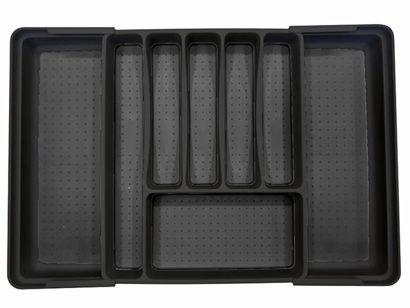 organiseur à couverts extensible pour tiroirs 