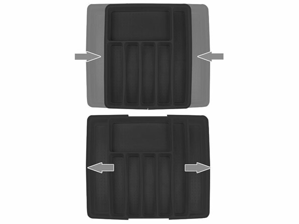 organisateur extensible de tiroir pour couverts