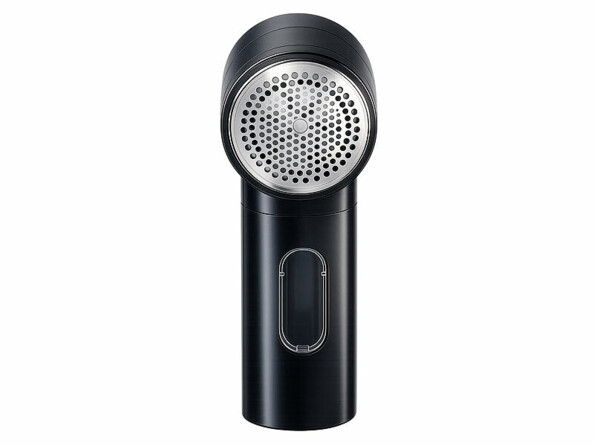 Rasoir anti peluches électrique rechargeable vu de face