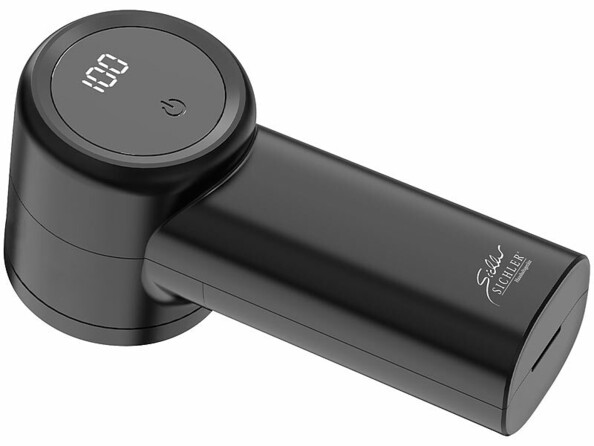 Rasoir anti-bouloche rechargeable avec afficheur LED niveau de batterie
