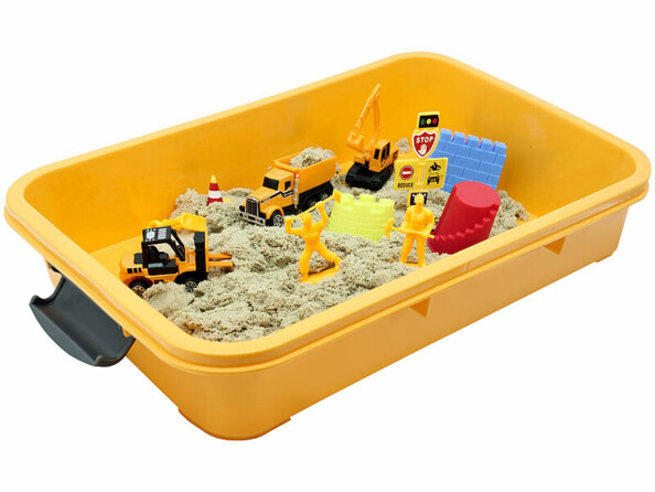 sable magique dans malette transportable