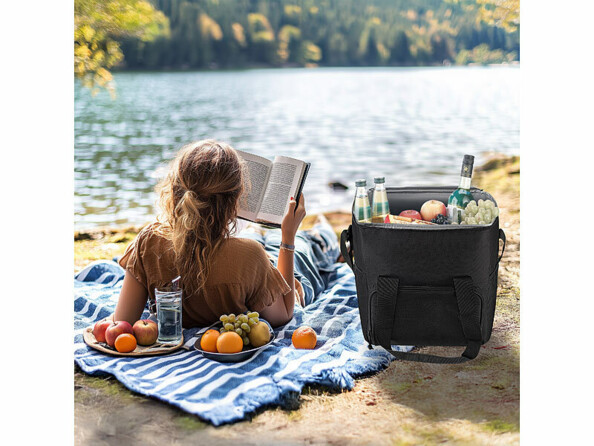 glacière souple 18,5 L avec poignées et bandoulière