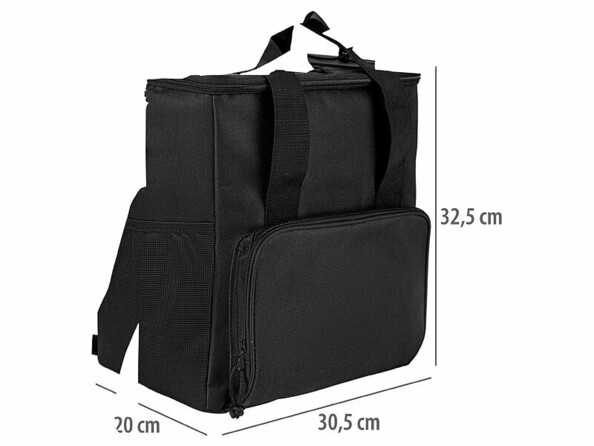 Sac isotherme 18,5 L avec poignées et bandoulière
