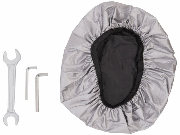 housse de pluie et outils de montage pour selle de vélo