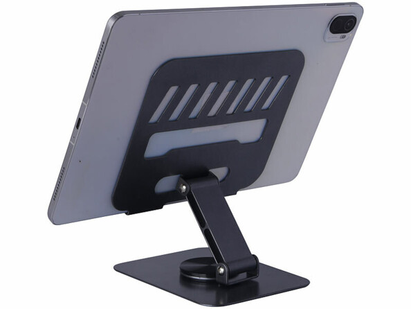 Support pliable de bureau pour tablette et smartphone