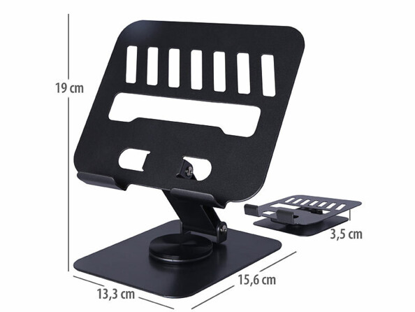 Support pliable en métal pour tablette et smartphone