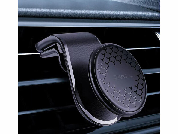 Support smartphone voiture magnétique pour grille d'aération