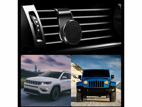 Support smartphone auto magnétique pour grille d'aération