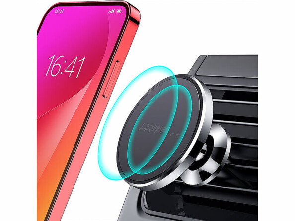support smartphone magnétique pour grille d'aération