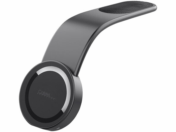Support téléphone pour voiture avec chargeur compatible MagSafe et Qi