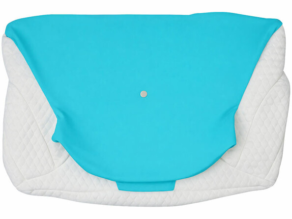 Taie d'oreiller rafraîchissante 40 x 60 cm pour coussin à mémoire de forme