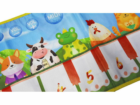 Tapis musical piano "Fairy Farm Animals"