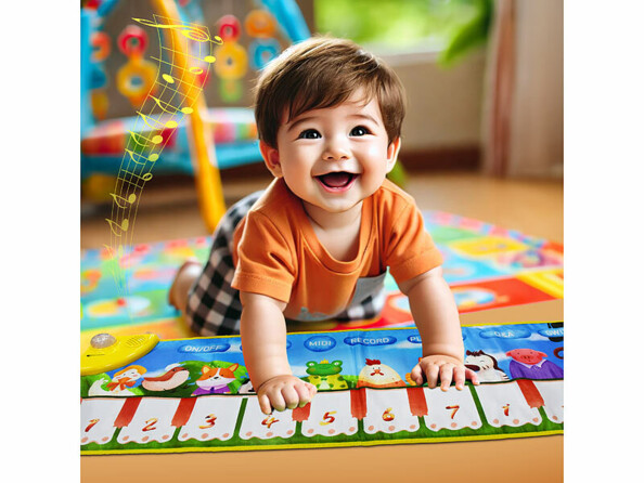 Tapis musical piano "Fairy Farm Animals"