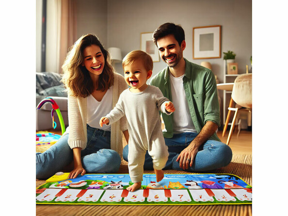 Tapis éveil musical piano "Fairy Farm Animals"