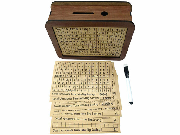 Tirelire japonaise en bois