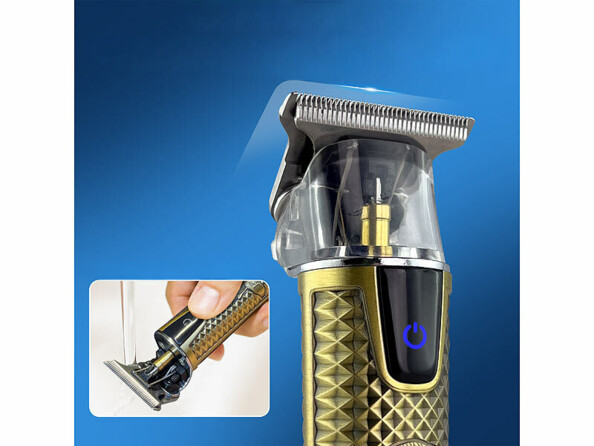 Tondeuse à barbe sans fil avec écran LCD