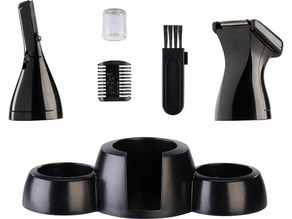 accessoires pour Tondeuse barbe et poils de nez echargeable 3 en 1