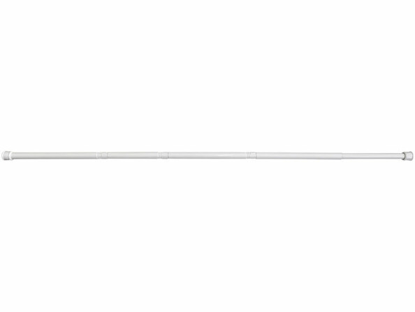 Barre pour rideau de douche télescopique 72-145 cm