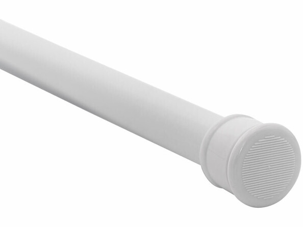 Zoom sur tête tringle télescopique 72-145 cm