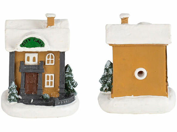 maison Noël lumineuse à piles