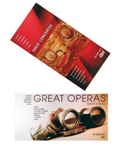 Pack ''Les Grands Opéras / Concertos''