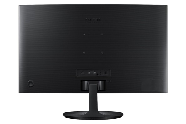 ecran pc incurvé extra fin samsung C24F396 design noir avec fixation murale vesa 75