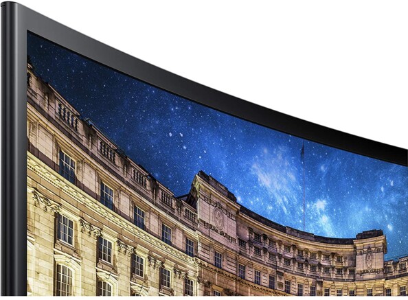 Une qualité d'écran Full HD pour un écran de 24" incurvé.