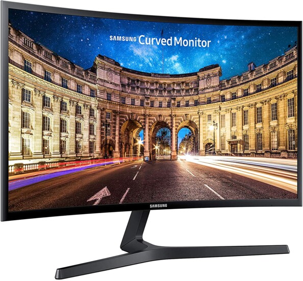 Écran PC LED Full HD de 27" Samsung modèle LC27F396FHRXEN.