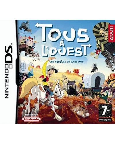 Lucky Luke Tous à L'Ouest