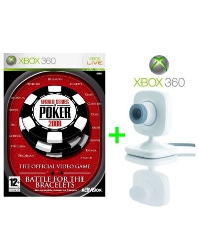 Webcam Live Vision + Jeu World Series Of Poker 2008
