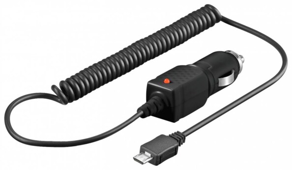 Chargeur allume-cigare 12/24 V vers Micro-USB 
