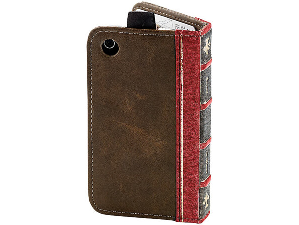 Étui de protection aspect livre ancien pour iPhone 4/4S