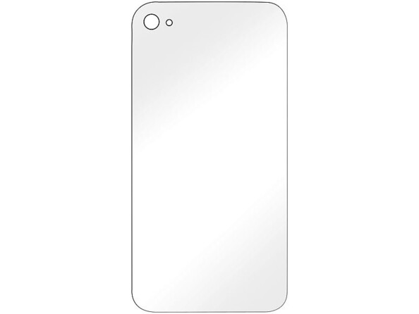 Film protecteur transparent pour dos iPhone 4 / 4S